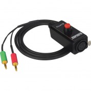 Camplex Headset Ptt Belt Clip Remote For Atem Converter (5-pin Female Xlr)