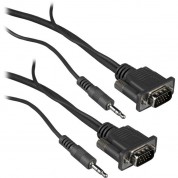 Kramer Vga Male With 3.5mm Stereo Audio Micro Cable (25')