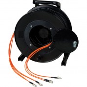 Camplex Om1 2-ch Multimode Tactical Fiber Lc Snake Cable Reel (500')