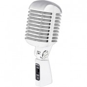 Pyle Pro Classic Retro Dynamic Vocal Microphone With 16' Xlr Cable (silver)