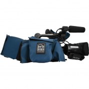 Portabrace Camera Body Armor For Jvc Gy-hm850 Camcorder (blue)