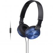 Sony Mdr-zx310ap Zx Series Stereo Headset (blue)