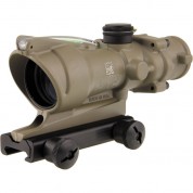 Trijicon 4x32 Acog Riflescope With Ta51 Mount (green Chevron Dual-illuminated Reticle)