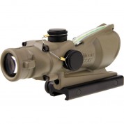 Trijicon 4x32 Acog Riflescope With Ta51 Mount (green Chevron Dual-illuminated Reticle)