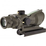 Trijicon 4x32 Acog Riflescope With Ta51 Mount (green Chevron Dual-illuminated Reticle)