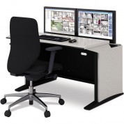 Winsted E-soc Control Station With Articulating Monitor Mounts (48