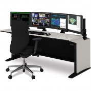 Winsted E-soc Control Station With Articulating Monitor Mounts (72