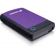 Transcend 1tb Storejet 25h3 External Hard Drive (purple)