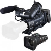 Jvc Gy-hm850 Prohd Shoulder Mount Camcorder With Fujinon Xt17sx45brmk1 Lens