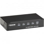 Black Box 1 X 4 Hdmi Splitter With Audio