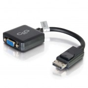 C2g Displayport Male To 15-pin Vga Female Adapter Converter (black, 8