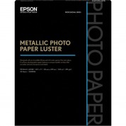 Epson Metallic Photo Paper Luster (8.5 X 11