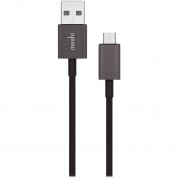 Moshi 3.3' Usb To Micro Usb Cable (black)