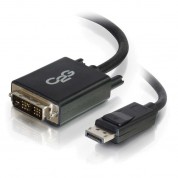 C2g Displayport Male To Single Link Dvi-d Male Adapter Cable (6', Black)