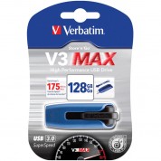 Verbatim 128gb Store 'n' Go V3 Max Usb 3.0 Drive (blue/black)