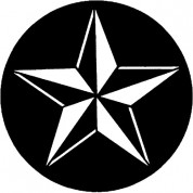 Rosco Steel Gobo #7598 - 3d Star - Size B