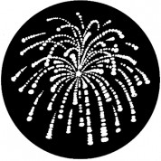 Rosco Steel Gobo #7766 - Fireworks 1 - Size M