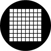 Rosco Standard Steel Gobo #78041e Small Squares (e = Size 37.5mm)