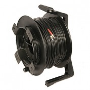 Tactical Fiber Systems Duratac Armored Sm Tactical Fiber Cable & Reel With 2 St Connectors (1000')