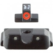 Trijicon Hd Night Sight Set For S&w M&p Shield Pistol (orange Front Disk, Matte Black)