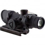 Trijicon 4x32 Acog Led-illuminated Riflescope (matte Black, Green Chevron)