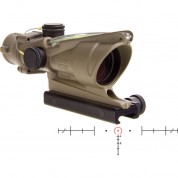 Trijicon 4x32 Acog Dual-illuminated Riflescope (cerakote Flat Dark Earth, Green Crosshair)