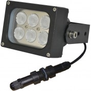 Iluminar Wlc99-poe Series Short-range White Light Illuminator (13', 120°, Black)