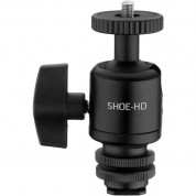 Elvid Heavy-duty Camera Shoe Mount Adapter With Ball Head For Monitors