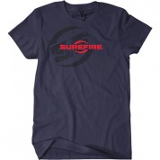 Surefire Double Logo T-shirt (large, Navy)