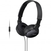 Sony Mdr-zx110ap On-ear Headphones With Microphone (black)