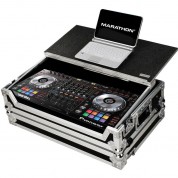 Marathon Flight Case With Sliding Shelf And Wheels For Pioneer Ddj Sz Serato Controller