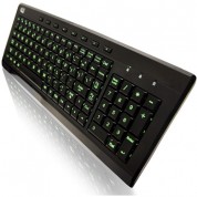 Adesso Slimtouch 120 3-color Illuminated Compact Multimedia Keyboard