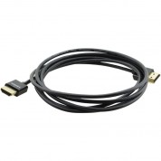 Kramer C-hm/hm/pico/bk-2 Ultra-slim Flexible High-speed Hdmi Cable With Ethernet (black, 2')