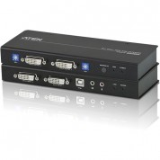 Aten Ce604 Dvi Dual View Kvm Extender