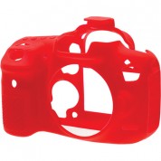 Easycover Silicone Protection Cover For Canon Eos 7d Mark Ii (red)