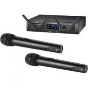 Audio-technica Atw-1322 System 10 Pro Dual-channel Digital Wireless Handheld Microphone System (2.4 Ghz)