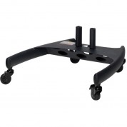 Premier Mounts Bw-base Dual Pole Cart Base With Display Mount