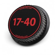 Lenzbuddy 17-40mm Rear Lens Cap (black & Red)