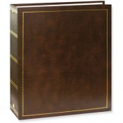 Pioneer Photo Albums Magnetic 3-ring Album (brown, 100 Pages)