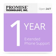 Promise Technology 1-year Extended 24x7 Phone Support Plan For Pegasus R4 And R6 Units