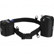 Portabrace Waist Belt With 2 Lens Cups (black)