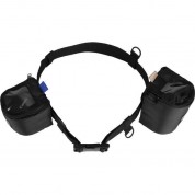 Portabrace Waist Belt With 2 Lens Cups (black)