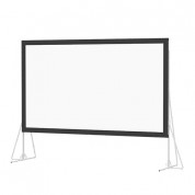 Da-lite 92094n Heavy Duty Fast-fold Deluxe 10 X 18' Folding Projection Screen (no Case, No Legs)