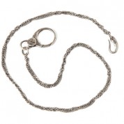 Barber Shop Brass Pocket Chain (antique Silver)