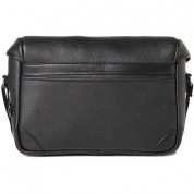 Barber Shop Small Messenger Pageboy Camera Bag (black Grained Leather)