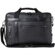 Barber Shop Undercut Convertible Camera Bag (grained Leather, Black)