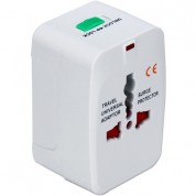 Qvs International Power Adapter Plug Kit With Surge Protection (white)