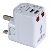 Qvs International Power Adapter Plug Kit (white)