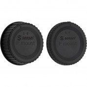 Sensei Body Cap And Rear Lens Cap Kit For Nikon F-mount