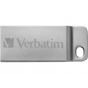 Verbatim 64gb Metal Executive Usb Flash Drive (silver)